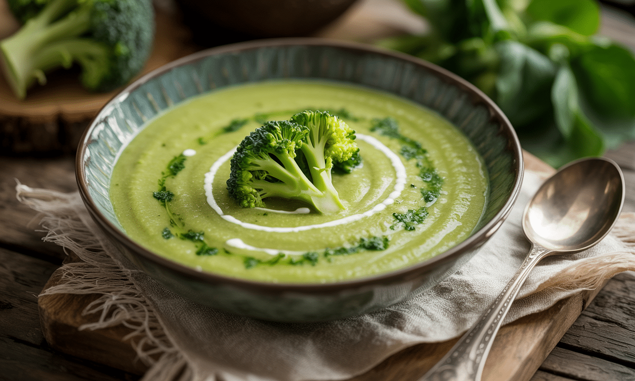 découvrez notre recette facile et savoureuse pour préparer un velouté crémeux aux brocolis, parfait pour réchauffer vos repas et ravir vos papilles.