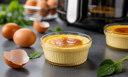 découvrez comment préparer rapidement une délicieuse crème aux œufs avec votre airfryer. une recette simple, rapide et savoureuse pour régaler toute la famille.