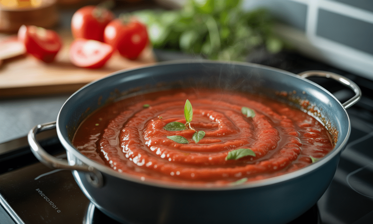 découvrez comment préparer rapidement une délicieuse sauce tomate maison avec le cookeo, pour des plats savoureux et faciles à réaliser au quotidien.