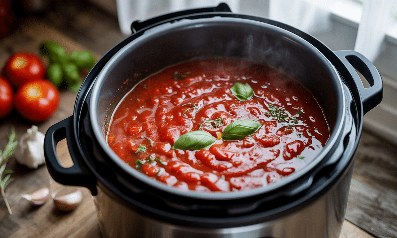 découvrez comment préparer une sauce tomate maison savoureuse et rapide avec le cookeo. parfait pour sublimer vos plats en quelques minutes seulement !