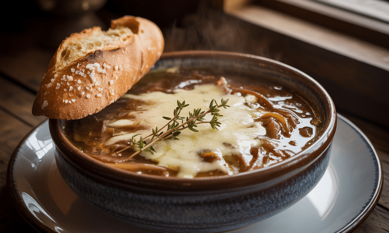 découvrez comment préparer facilement une délicieuse soupe à l'oignon avec votre cookeo grâce à cette recette incontournable, rapide et savoureuse.