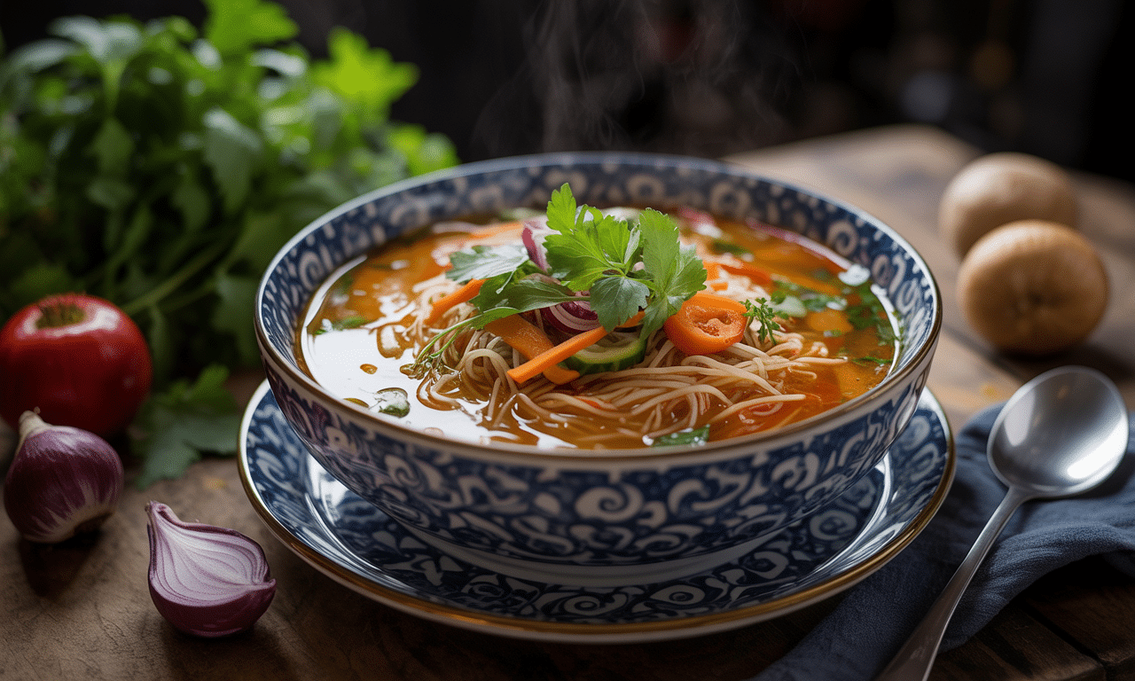 découvrez comment préparer facilement une soupe de vermicelles express, rapide et délicieuse, idéale pour un repas réconfortant en toute simplicité.