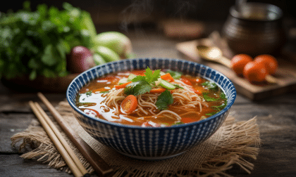 découvrez notre recette facile et rapide pour préparer une soupe de vermicelles savoureuse, idéale pour vos repas express et réconfortants.