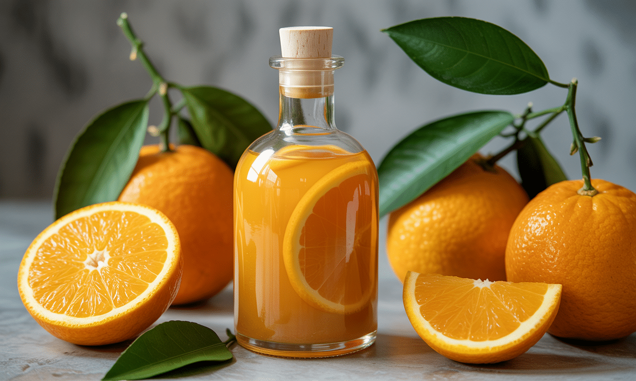 découvrez comment préparer une délicieuse liqueur d'orange maison grâce à notre recette simple et parfumée, parfaite pour impressionner vos invités ou offrir un cadeau artisanal.