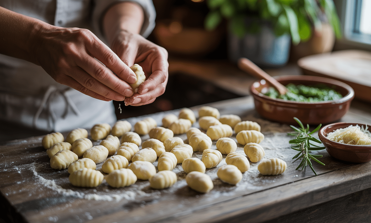 apprenez à préparer des gnocchis maison délicieux avec notre recette simple et gourmande. suivez chaque étape pour réussir des pâtes moelleuses et savoureuses, parfaites pour un repas convivial.