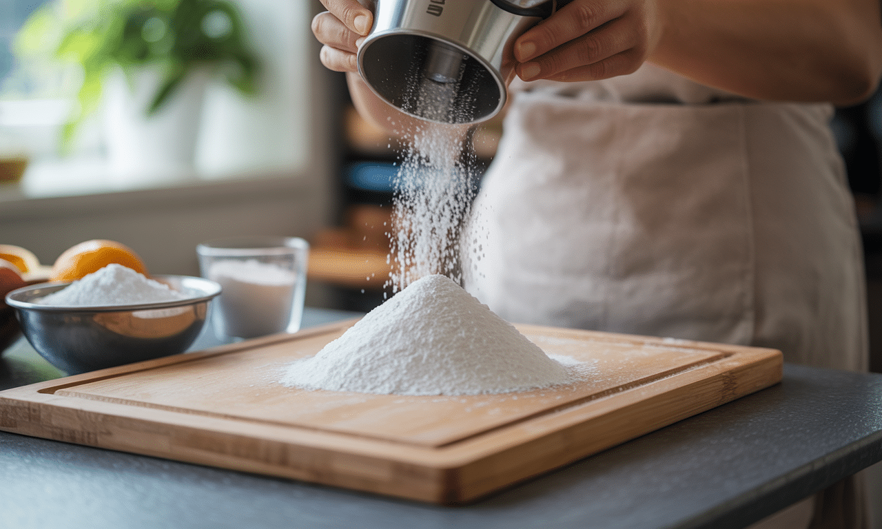 apprenez à préparer facilement votre sucre glace maison avec thermomix®. une recette simple et rapide pour des pâtisseries parfaites à chaque fois.