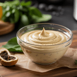découvrez notre recette incontournable de mayonnaise relevée au poivre, facile et rapide à préparer avec votre thermomix® pour sublimer tous vos plats.