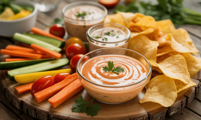 découvrez une recette facile et délicieuse de sauce apéritive maison pour accompagner chips et légumes, idéale pour vos moments conviviaux.