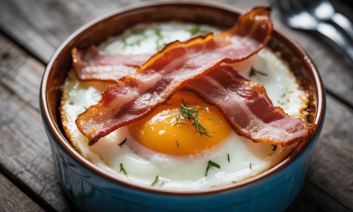 découvrez la recette rapide et facile des œufs cocotte au bacon au cookeo, parfaite pour un repas savoureux et gourmand en quelques minutes.