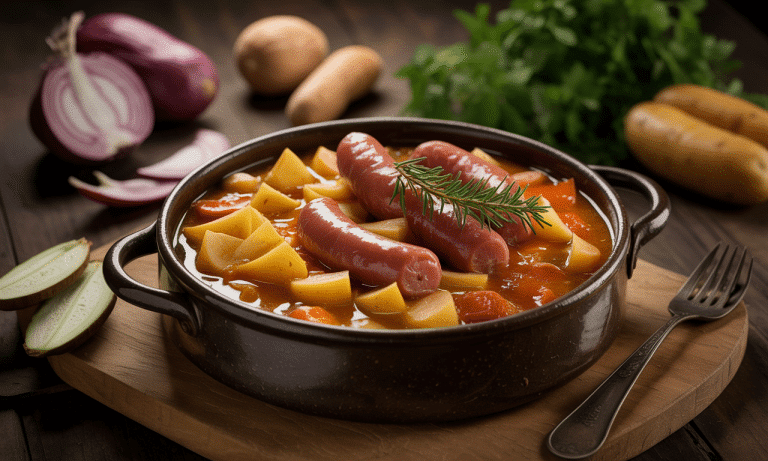 Savourez la tradition : Potée au chou et saucisse de Morteau, un classique revisité découvrez notre recette revisitée de la potée au chou et saucisse de morteau, un classique chaleureux alliant tradition et saveurs authentiques pour régaler toute la famille.