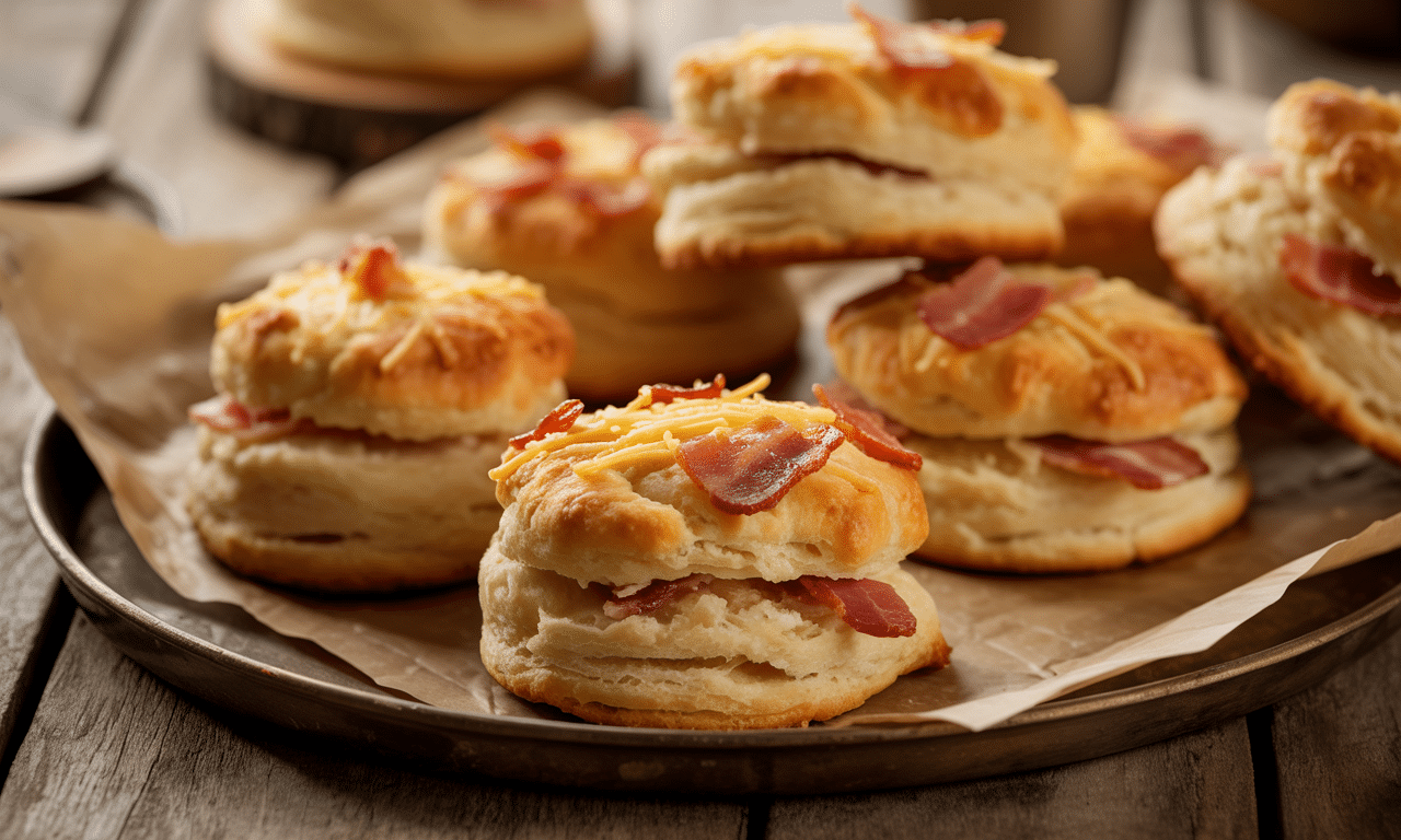 découvrez une recette simple et gourmande de biscuits maison au parmesan et lardons, parfaits pour un apéritif savoureux et convivial.