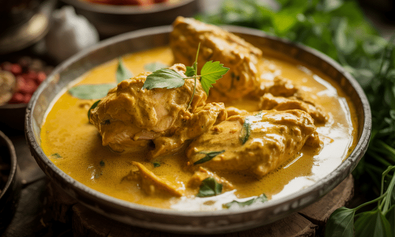 Savourez un poulet crémeux au lait de coco et curry : la recette exotique facile à réaliser découvrez notre recette facile de poulet crémeux au lait de coco et curry, une explosion de saveurs exotiques à savourer en toute simplicité.