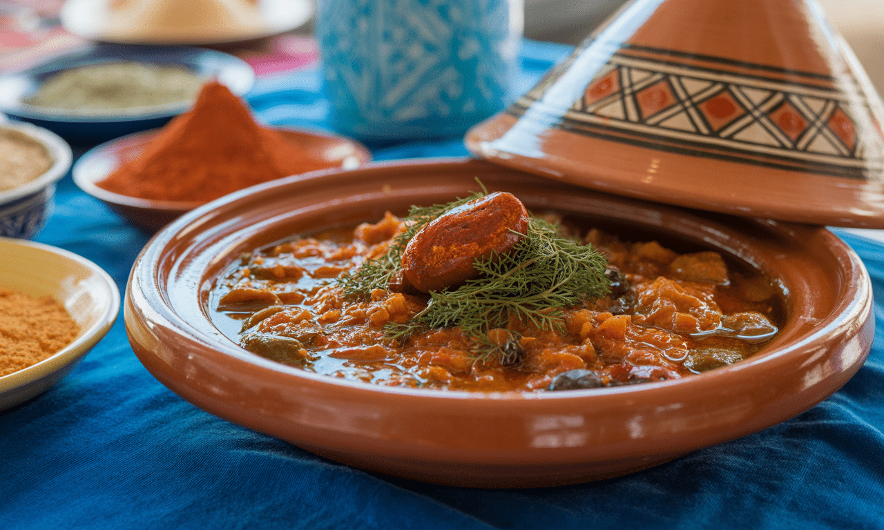 découvrez les secrets du véritable tajine marocain avec notre recette authentique. apprenez à préparer ce plat traditionnel aux saveurs uniques et surprenez vos convives.