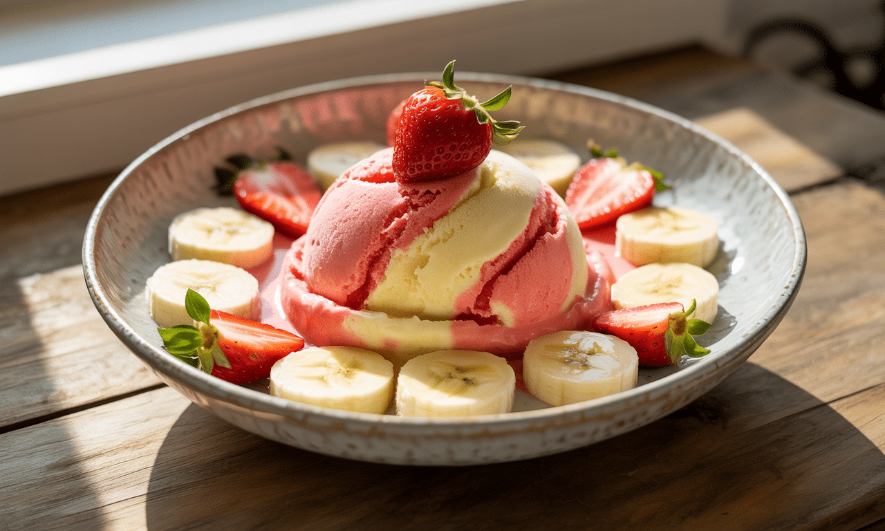 découvrez notre recette facile et rapide de sorbet à la fraise et à la banane au thermomix®. un dessert fruité, sain et rafraîchissant pour toutes les occasions.