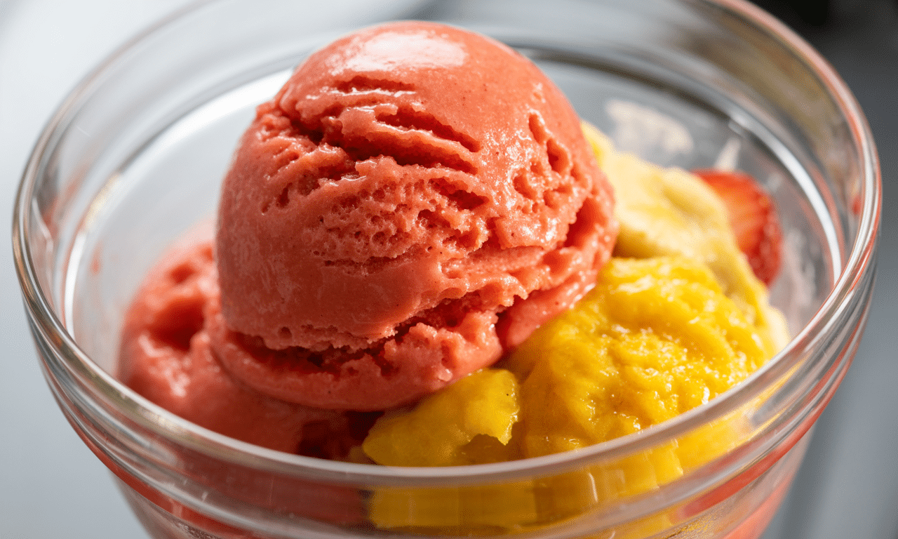 Sorbet Fraise-Banane