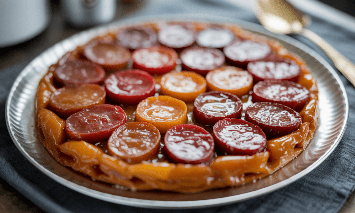 découvrez la recette authentique de la tarte tatin, un dessert caramélisé traditionnel alliant pommes fondantes et pâte croustillante pour un plaisir gourmand inoubliable.