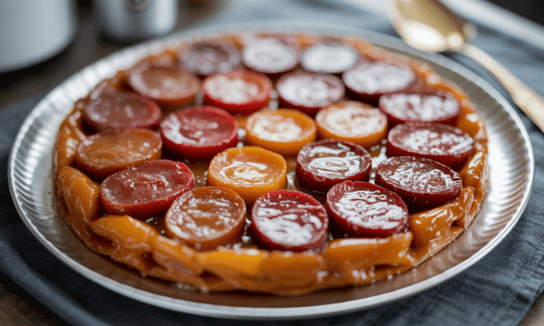 La meilleure recette de Tarte Tatin : découvrez enfin le secret du caramel parfait et des pommes fondantes qui font toute la différence ! découvrez la recette authentique de la tarte tatin, un dessert caramélisé traditionnel alliant pommes fondantes et pâte croustillante pour un plaisir gourmand inoubliable.
