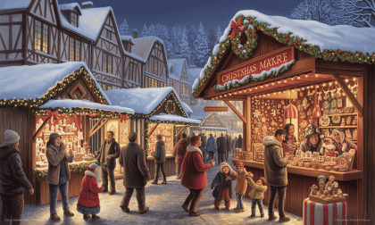 découvrez un marché de noël historique, quatre fois centenaire et parmi les plus renommés au monde, situé à seulement quelques heures de paris. une expérience festive incontournable à ne pas manquer.