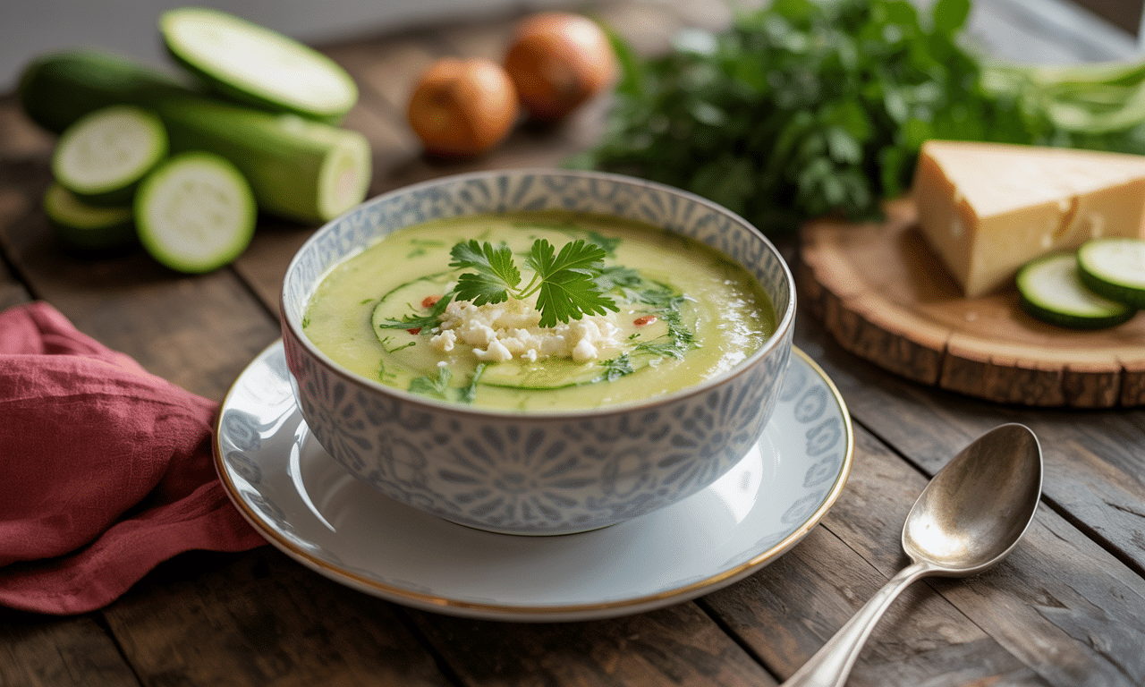 découvrez la recette express du velouté de courgettes à la vache qui rit® avec le cookeo : un plat crémeux, facile et rapide à préparer pour un repas savoureux.