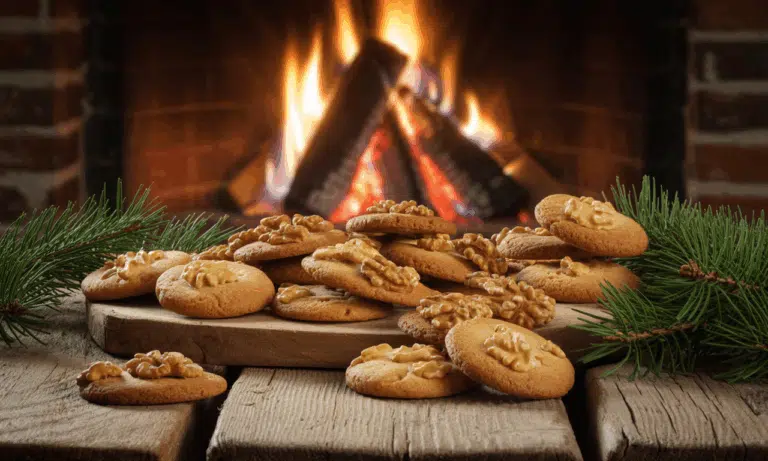Délices croquants de Noël : biscuits aux noix et pralinés, parfaits pour offrir ou déguster au coin du feu pendant les fêtes savourez nos délices croquants de noël : biscuits aux noix et pralinés, idéals pour offrir en cadeau ou déguster au coin du feu pendant les fêtes.