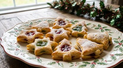 découvrez notre recette de feuilletés de noël croustillants, une pâte magique pour un apéritif élégant et facile à préparer, parfait pour impressionner vos invités pendant les fêtes.
