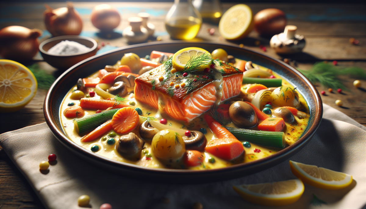 Blanquette au saumon