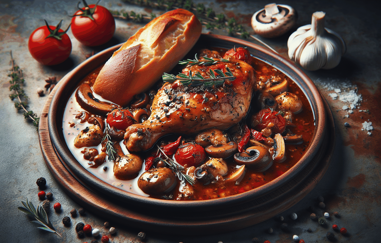 Pollo alla Cacciatora